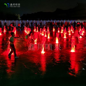 趣味戲水旱噴